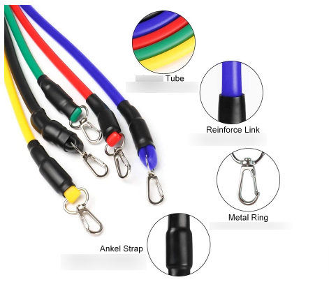 Premium Resistance Band Set (11 Pieces)