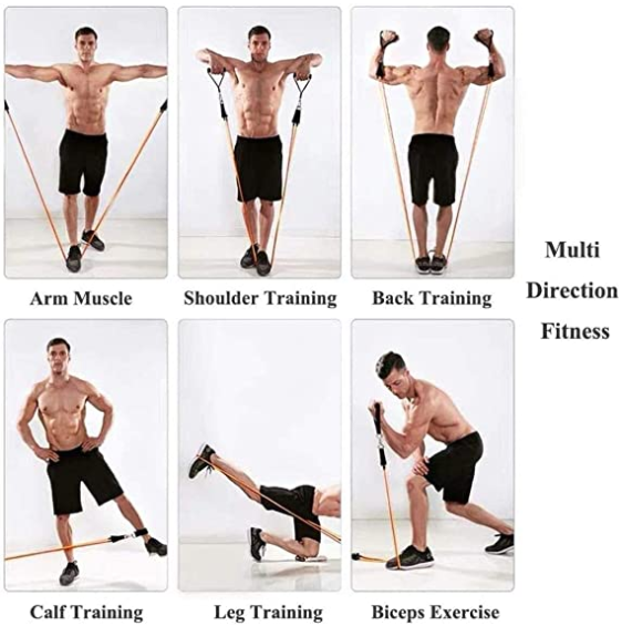 Premium Resistance Band Set (11 Pieces)