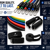 Premium Resistance Bands Set – Full Body Home Workout Kit