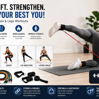Premium Resistance Bands Set – Full Body Home Workout Kit