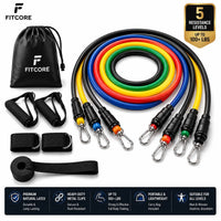 Premium Resistance Bands Set – Full Body Home Workout Kit